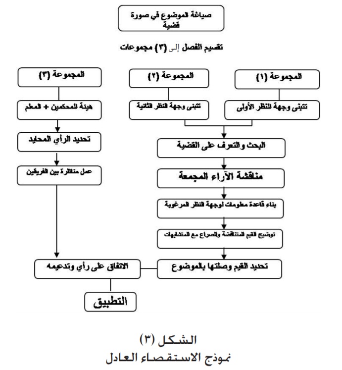 مراحل الاستقصاء العادل